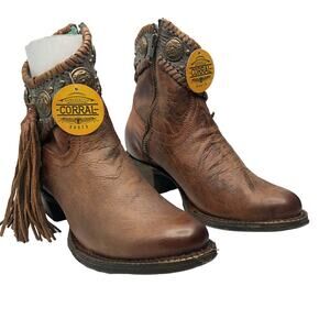 Corral Women's Brown Ankle Boots